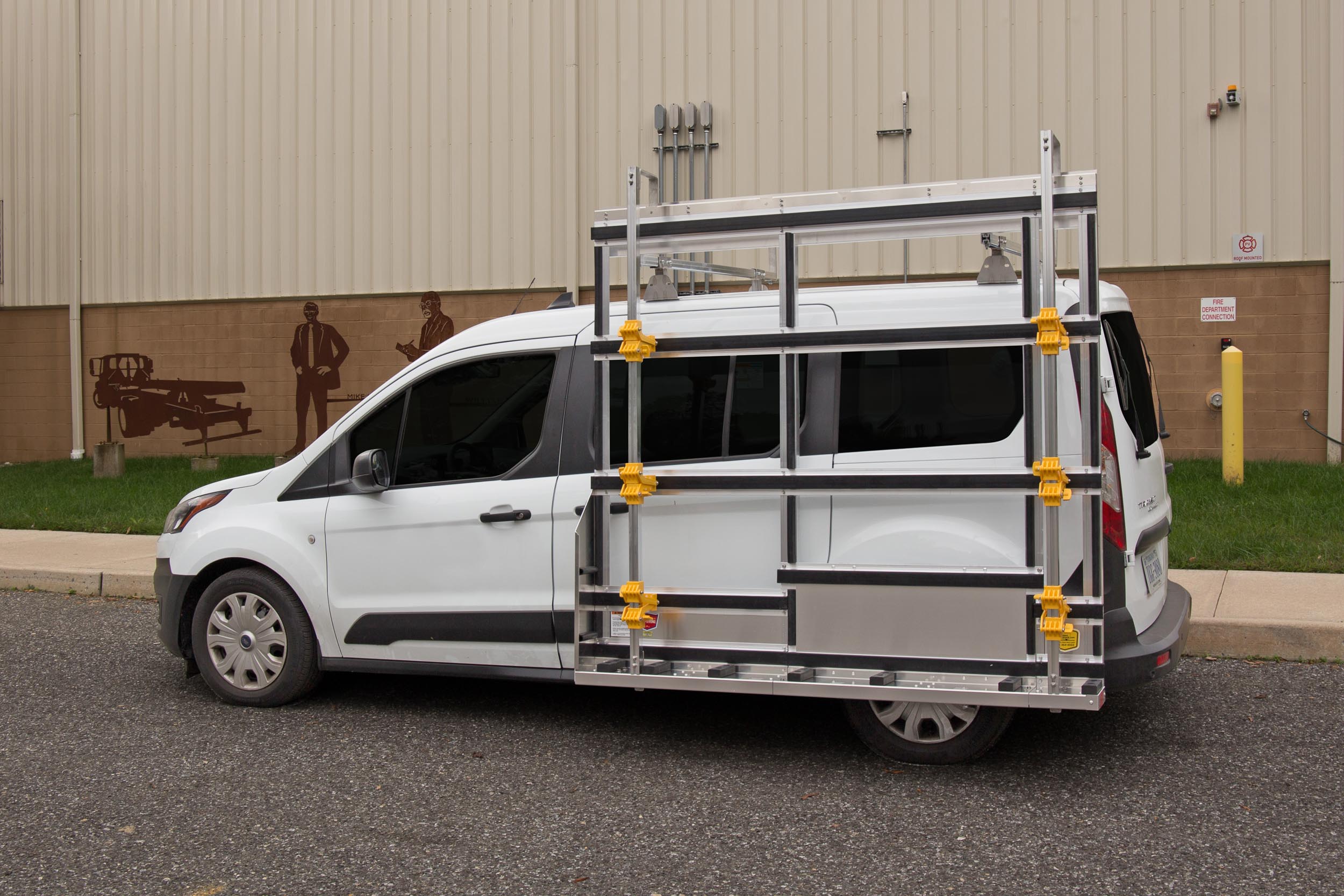 Ford F250 Glass Rack